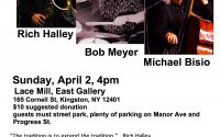 The Lace Mill presents : Rich Halley/Bob Meyer/Michael Bisio