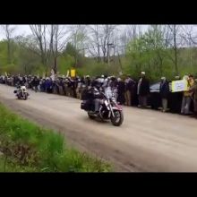 American Bikers United Against Jihad "Ride for National Security" at Islamberg on May 15, 2016